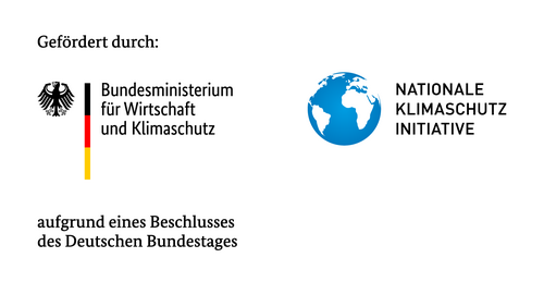 Gefördert durch das Bundesministerium für Wirtschaft und Klimaschutz sowie die nationale Klimaschutzinitiative
