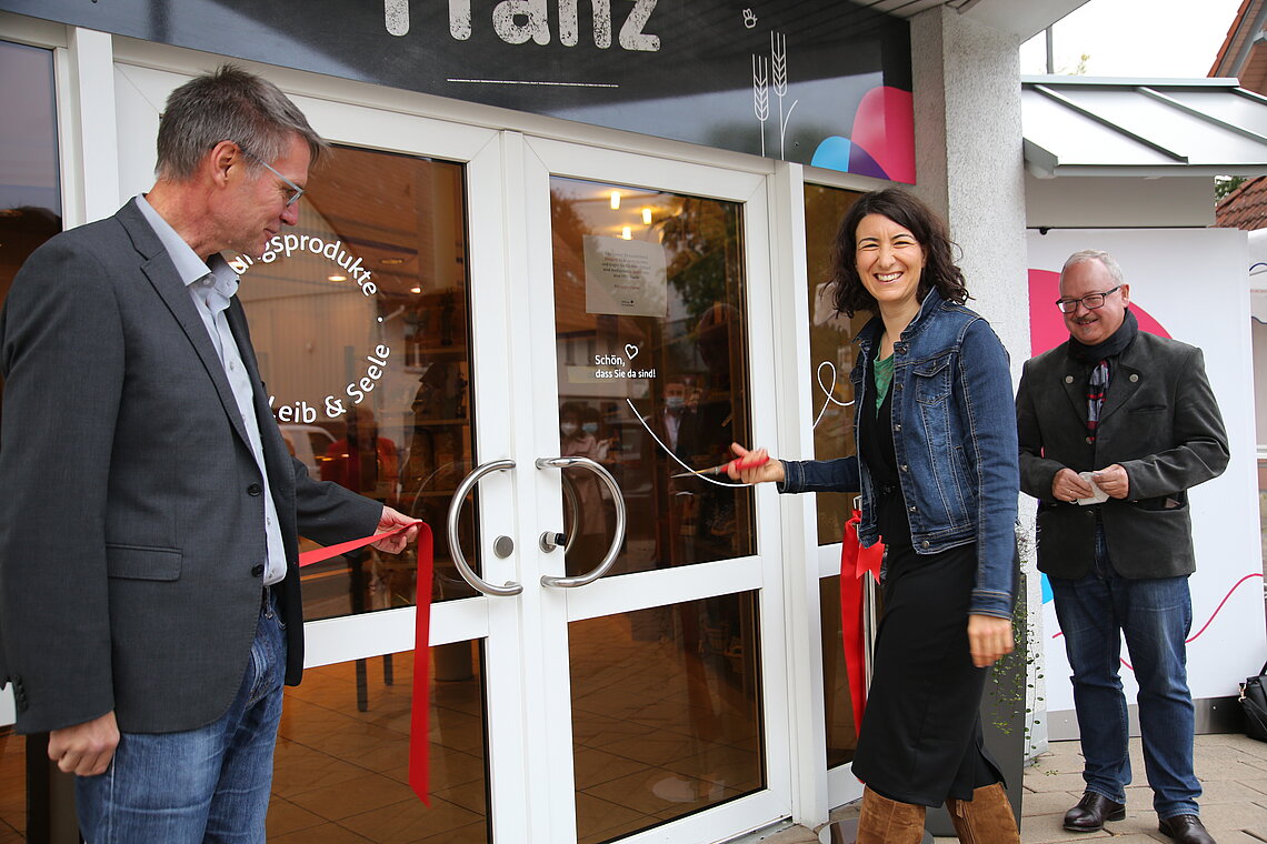 Dr. Thorsten Hinz, Dorothee Eisenlohr, Rainer Ullrich (von links)