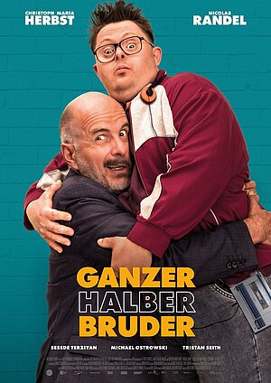 Filmplakat "Ganzer halber Bruder"