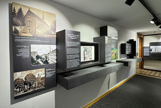 Blick in die Ausstellungsräume