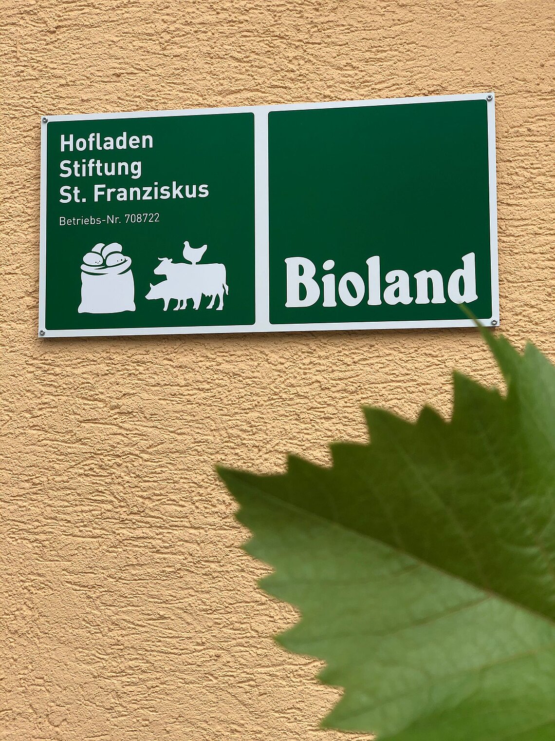 Die Landwirtschaft der Stiftung St. Franziskus sowie ein Teil der regionalen Produkte aus der Bäckerei und der Metzgerei tragen seit Neuestem das Qualitätsbiolabel von „Bioland“. 