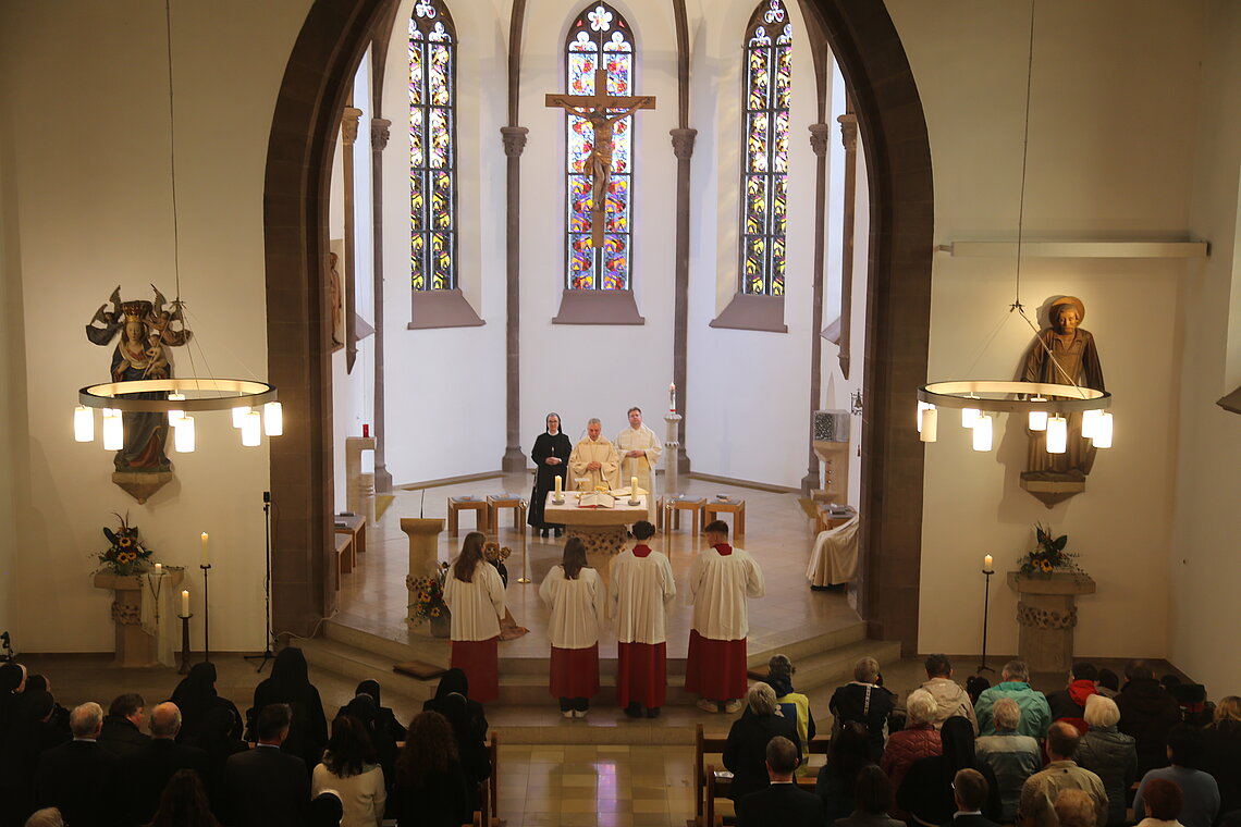 Festtagsgottesdienst zum 150-jährigen Jubiläum der Kirche St. Gallus in Heiligenbronn