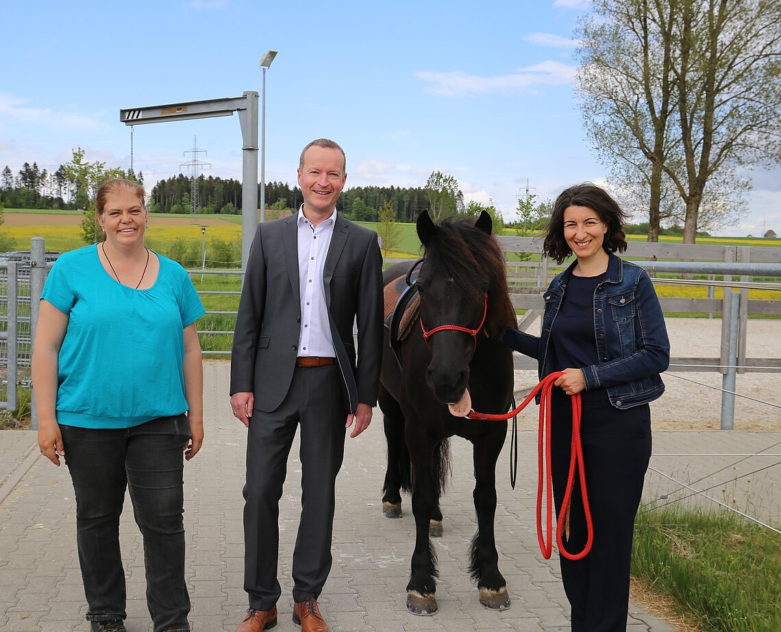 Simone Höft, Stefan Guhl, Dorothee Eisenlohr (von links)