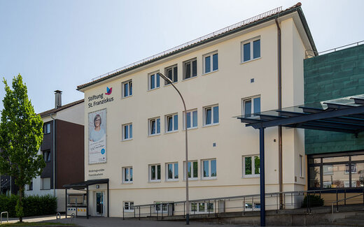 Außenbereich der Kindertagesstätte Franziskusheim