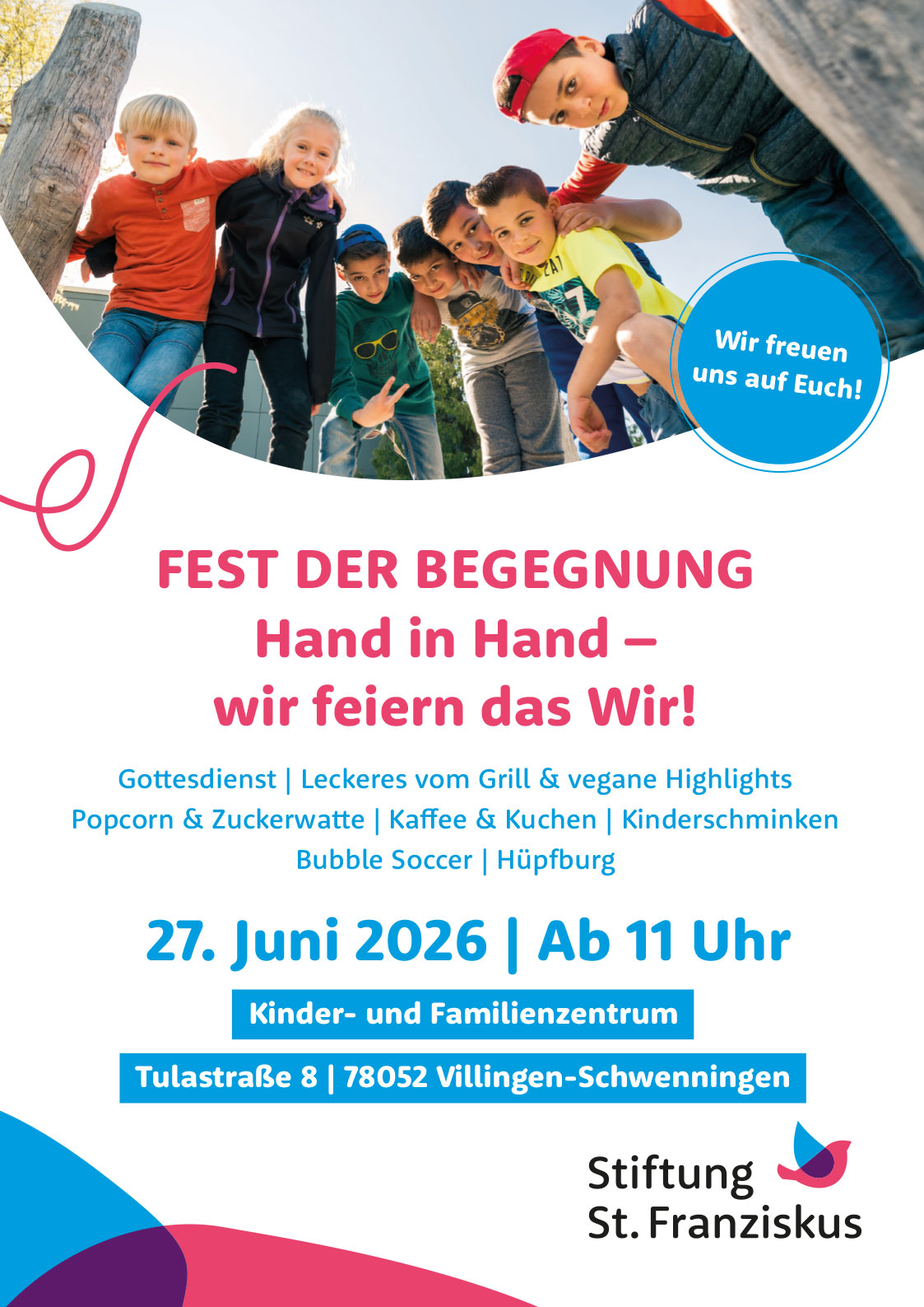 Plakat Fest der Begegnung am 27. Juni 2026