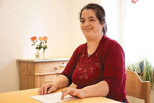 Die Stiftung St. Franziskus Frau mit Behinderung